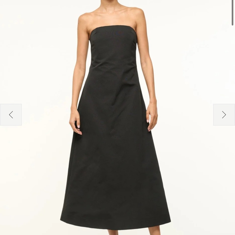 Staud Kennedy Dress Black NWT
